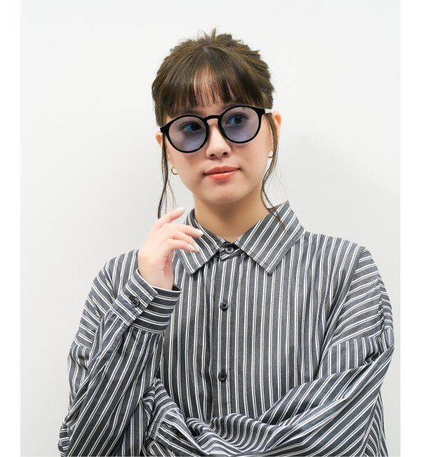  「ボストン型 サングラス | カラーレンズ 軽量 トレンド 紫外線対策 UVカット ユニセックス」|サングラス|