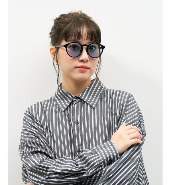  「ボストン型 サングラス | カラーレンズ 軽量 トレンド 紫外線対策 UVカット ユニセックス」|サングラス|