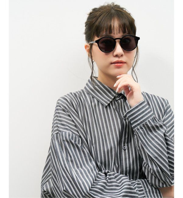  「ボストン型 サングラス | カラーレンズ 軽量 トレンド 紫外線対策 UVカット ユニセックス」|サングラス|