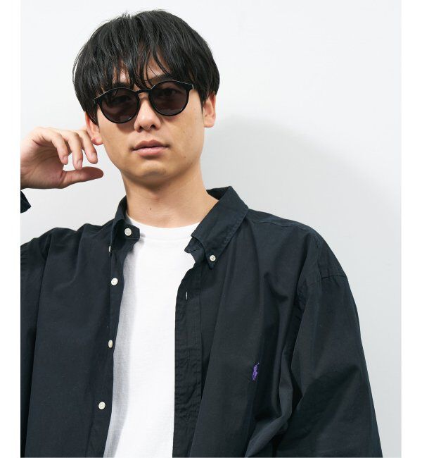  「ボストン型 サングラス | カラーレンズ 軽量 トレンド 紫外線対策 UVカット ユニセックス」|サングラス|