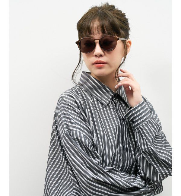  「ボストン型 サングラス | カラーレンズ 軽量 トレンド 紫外線対策 UVカット ユニセックス」|サングラス|