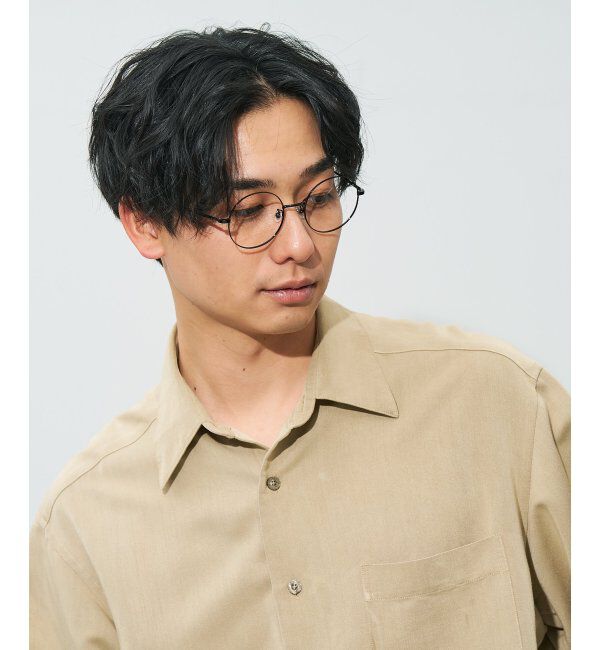  「ラウンド型 メガネ | 丸型メガネ チタン 軽量 メタルフレーム レディース 大人可愛い レンズ交換券付」|メガネ|