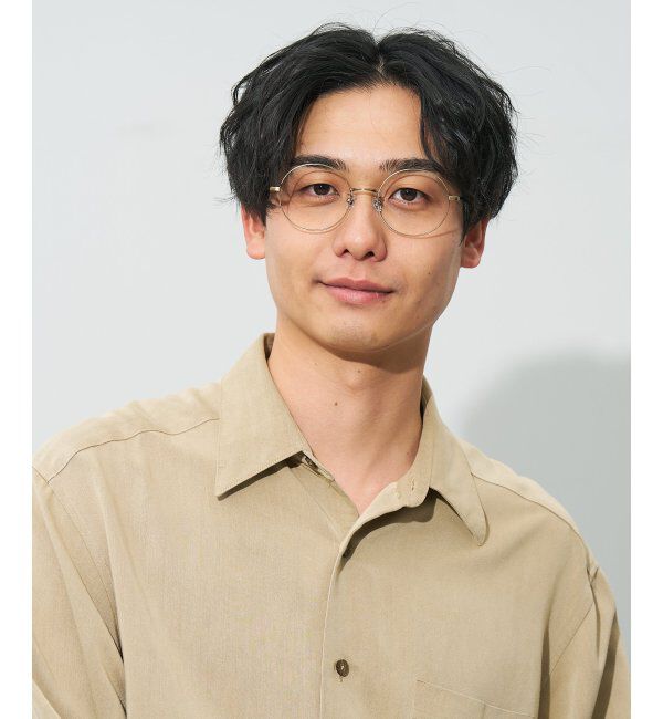  「ラウンド型 メガネ | 丸型メガネ チタン 軽量 メタルフレーム レディース 大人可愛い レンズ交換券付」|メガネ|