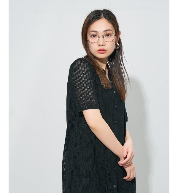  「ラウンド型 メガネ | 丸型メガネ チタン 軽量 メタルフレーム レディース 大人可愛い レンズ交換券付」|メガネ|