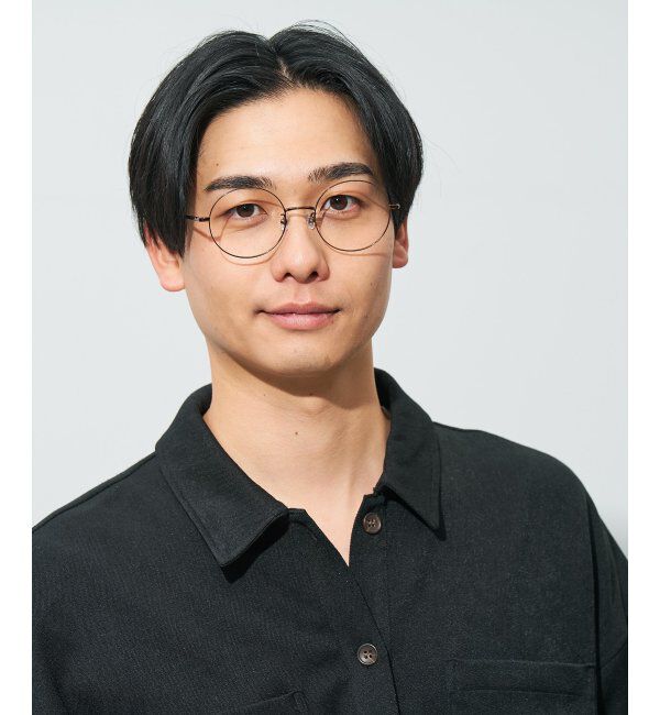  「ラウンド型 メガネ | 丸型メガネ チタン 軽量 メタルフレーム レディース 大人可愛い レンズ交換券付」|メガネ|