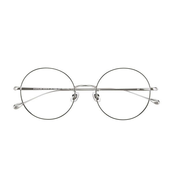  「ラウンド型 メガネ | 丸型メガネ チタン 軽量 メタルフレーム レディース 大人可愛い レンズ交換券付」|メガネ|
