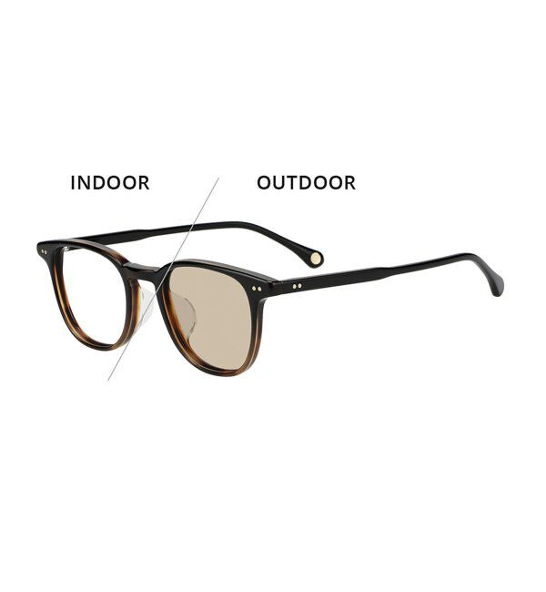  「【WEB限定】Zoff｜JOURNAL STANDARD relume 調光サングラス 紫外線防止 UVカット｜ジャーナルスタンダード」|サングラス|