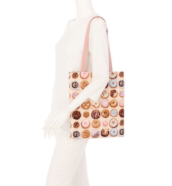LOVERARY BY FEILER「モグモグドーナツ　トートバッグ　L/MOG-243171」|トートバッグ|