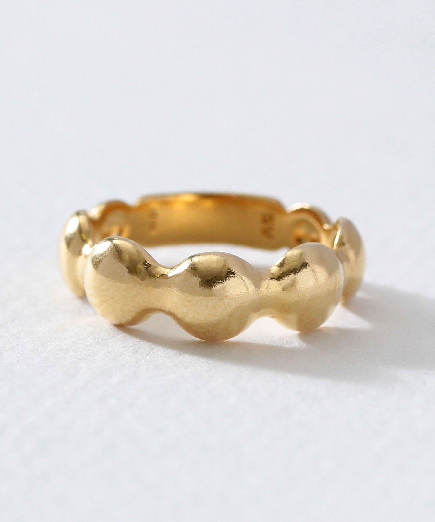  「silver925 ラウンドフォーム ラージ リング (ニッケルフリー)」|リング|GLD