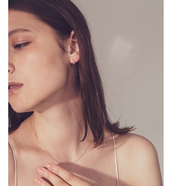 ete「K18YG ミラーカットチェーン ネックレス」|ネックレス|