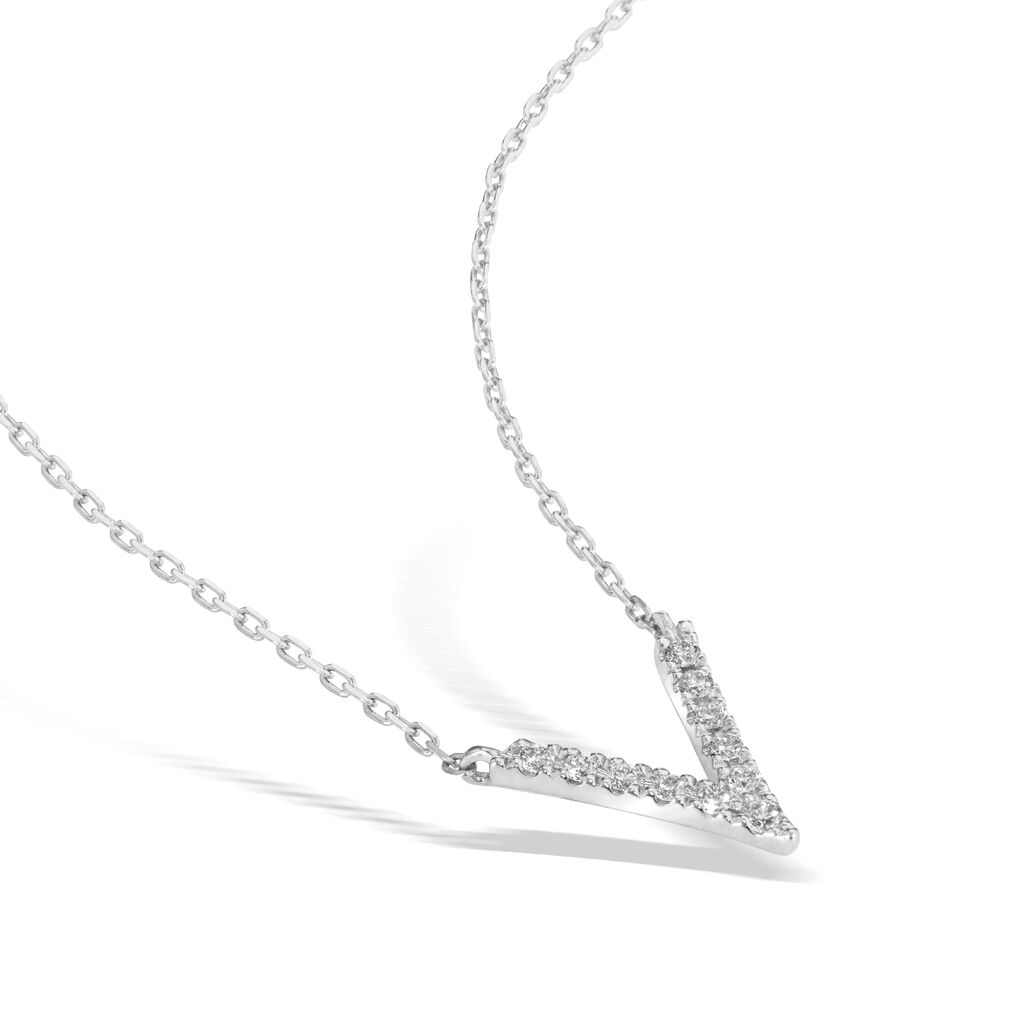 STAR JEWELRY「WISHBONE V NECKLACE」|ネックレス|