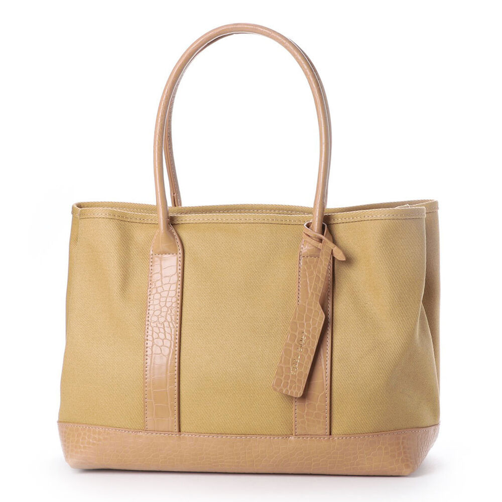 cache cache「カシュカシュ トートバッグ パーテーション レディース キャンバス 通販 大きめ ブランド」|トートバッグ|ブラウン2