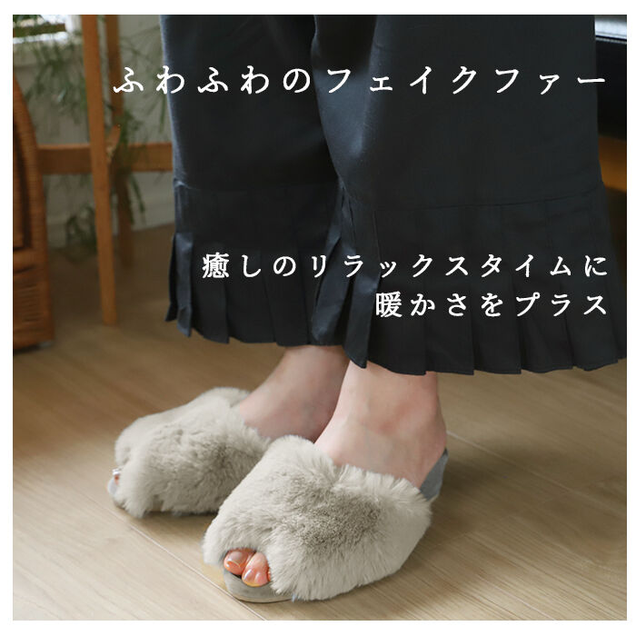 BACKYARD FAMILY「スリッパ ヒール 通販 ヒールスリッパ フォーマル 学校 授業参観 受験 約 5cm 4cm」|ルームシューズ|