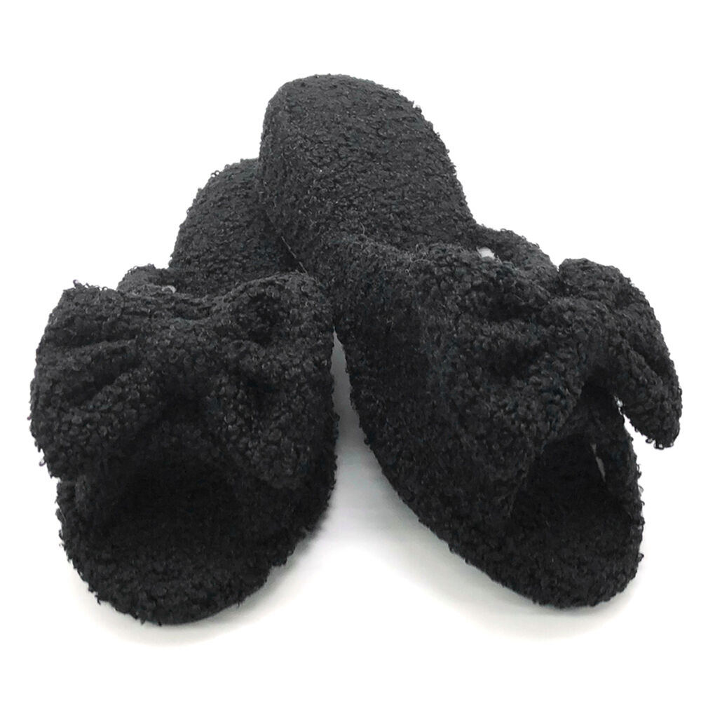 BACKYARD FAMILY「スリッパ ヒール 通販 ヒールスリッパ フォーマル 学校 授業参観 受験 約 5cm 4cm」|ルームシューズ|ブラック3