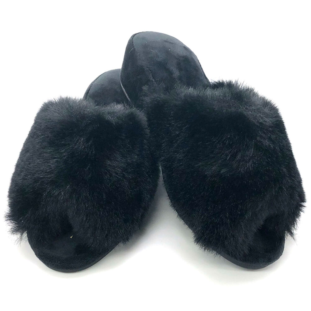 BACKYARD FAMILY「スリッパ ヒール 通販 ヒールスリッパ フォーマル 学校 授業参観 受験 約 5cm 4cm」|ルームシューズ|ブラック5