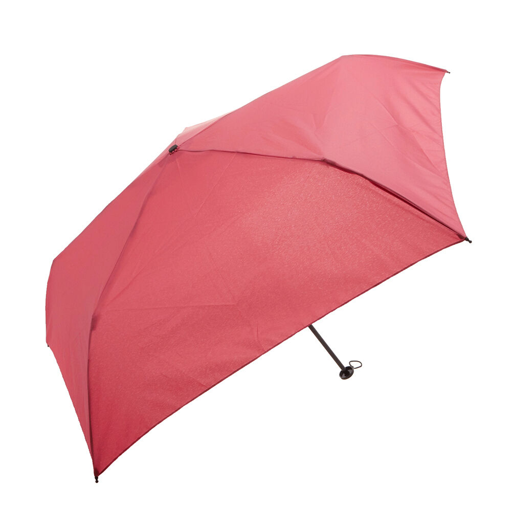 BACKYARD FAMILY「折りたたみ傘 mabu 軽量 丈夫 レディース メンズ ブランド コンパクト 55cm シンプル」|傘|レッド1