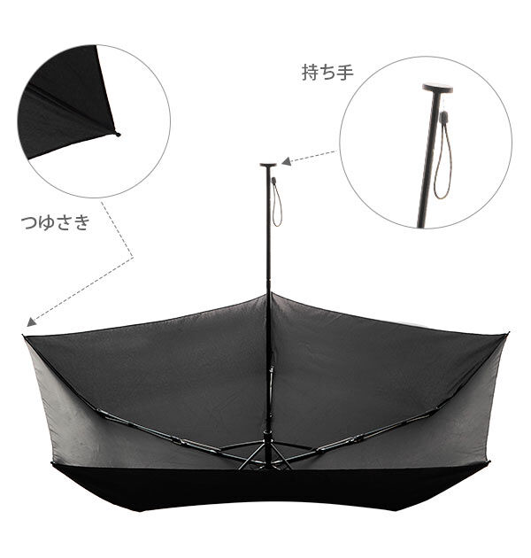 BACKYARD FAMILY「折りたたみ傘 mabu 軽量 丈夫 レディース メンズ ブランド コンパクト 55cm シンプル」|傘|