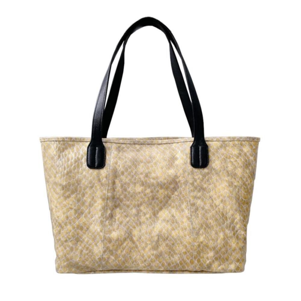 BACKYARD FAMILY「牛革 トートバッグ 通販 トートバック トート 手提げ エナメルバッグ エナメルバック エナメル」|トートバッグ|ベージュ1