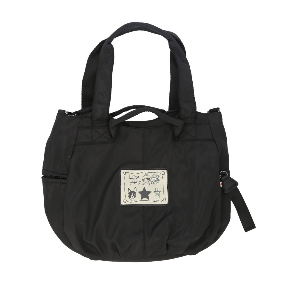 BACKYARD FAMILY「ショルダーバッグ レディース ナイロン 通販 Lyre バッグ ハンドバッグ ショルダーバック」|ショルダー・メッセンジャー|ブラック3