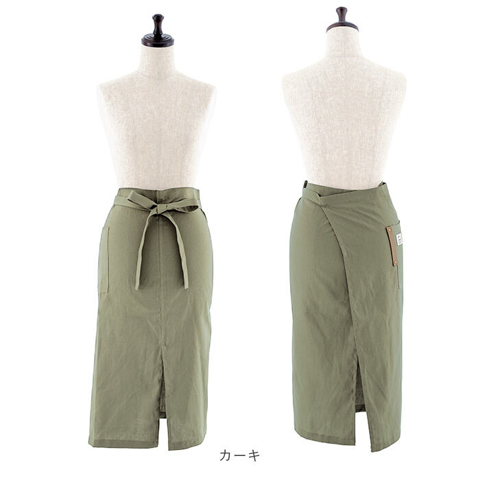 BACKYARD FAMILY「LEENDE レエンデ ショート エプロン ショート丈 通販 ギャルソンエプロン 腰巻 前掛け」|その他|