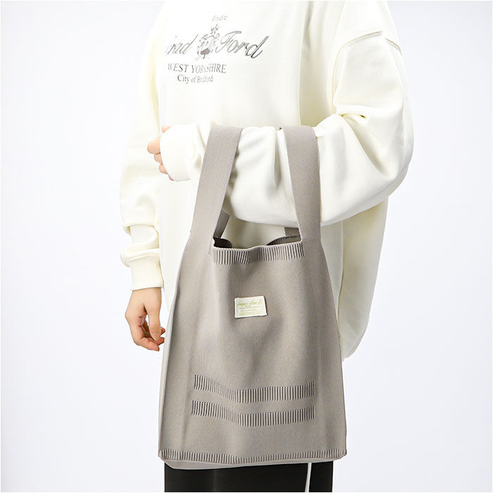 Legato Largo「レガートラルゴ トートバッグ LJ-A0002 通販 Legato Largo ニットバッグ」|トートバッグ|