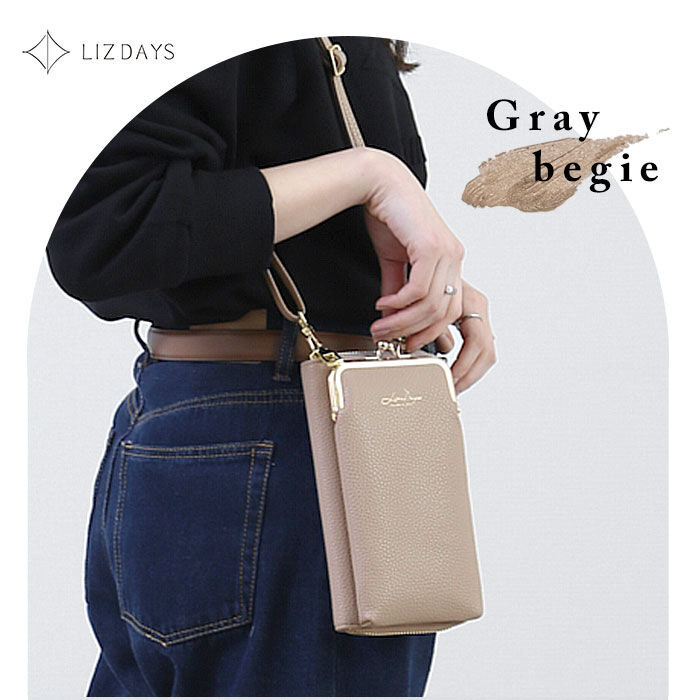 BACKYARD FAMILY「お財布ポシェット スマホ 軽量 通販 お財布 ショルダー 長財布 スマホショルダーバッグ」|ショルダー・メッセンジャー|