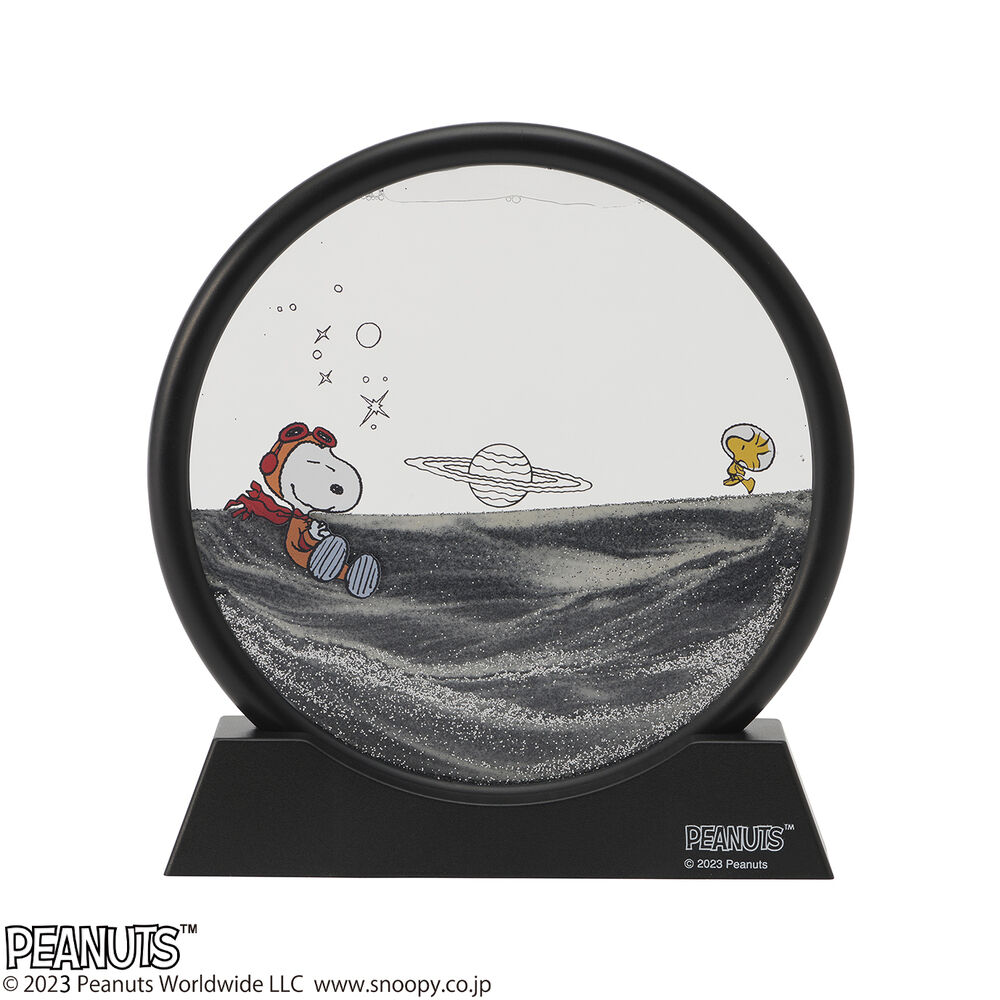 BACKYARD FAMILY「サンドピクチャー 通販 サンドアート 砂 アート スヌーピー SNOOPY ピーナッツ」|その他|ブラック1