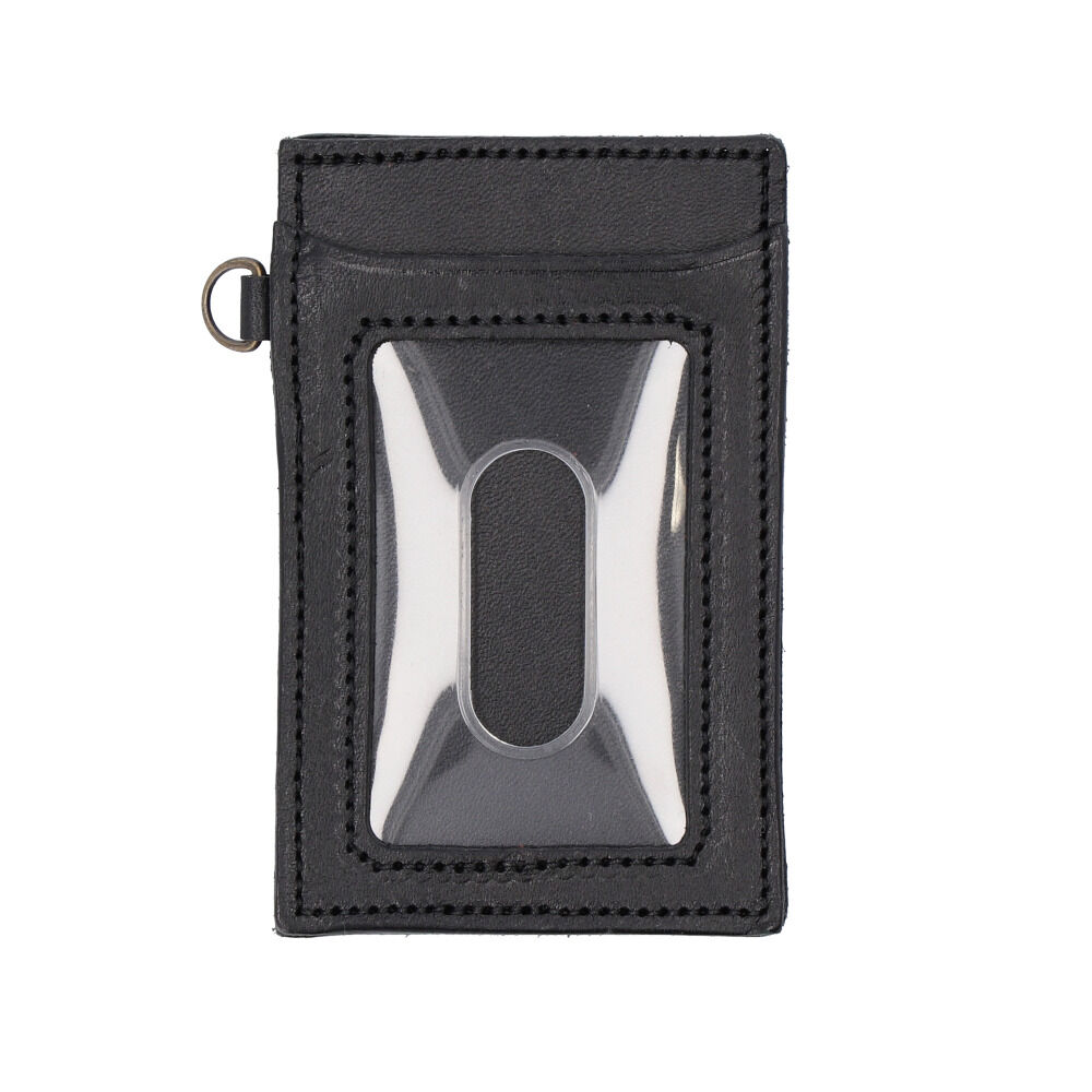 BACKYARD FAMILY「パスケース 本革 通販 栃木レザー 定期入れ カードケース ICカード 革 レザー 牛革 日本製」|定期入れ|ブラック1