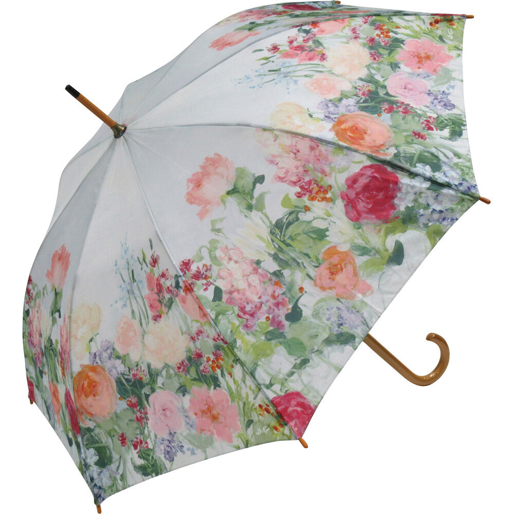 BACKYARD FAMILY「ジャンプ傘 レディース 通販 雨傘 長傘 58.5cm 約60cm ワンタッチ傘 レディース傘 傘」|傘|グリーン3