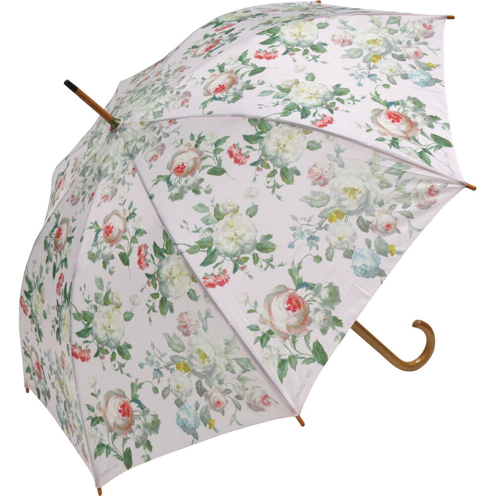 BACKYARD FAMILY「ジャンプ傘 レディース 通販 雨傘 長傘 58.5cm 約60cm ワンタッチ傘 レディース傘 傘」|傘|ピンク2