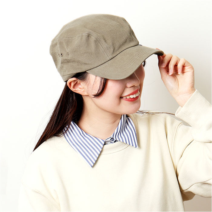 BACKYARD FAMILY「帽子 キャップ つば 通販 ぼうし ミリタリーキャップ ワークキャップ CAP サイズ調節可能」|キャップ・キャスケット|