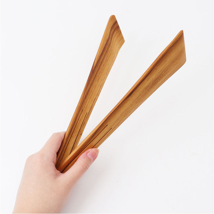 BACKYARD FAMILY「トング 木製 木製トング 通販 取り分け 折り畳み 折りたたみ スリム コンパクト ウッド タイ」|食器・キッチングッズ|