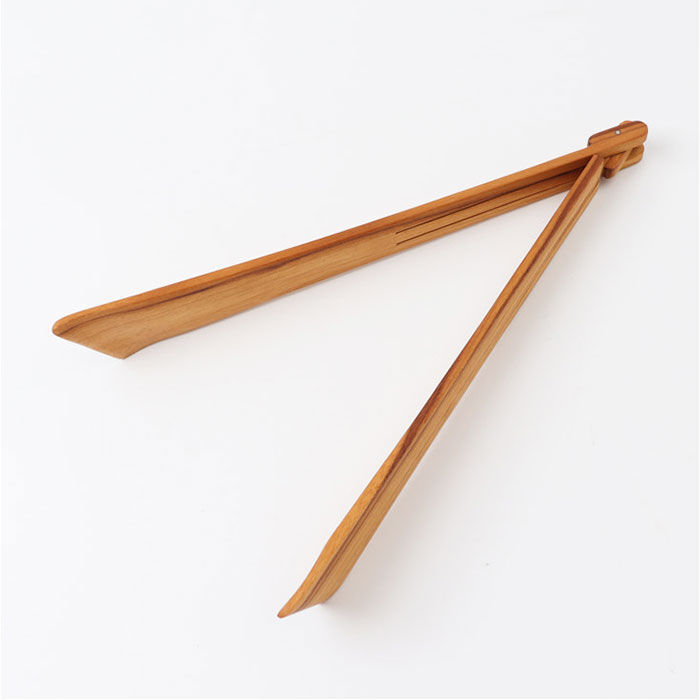 BACKYARD FAMILY「トング 木製 木製トング 通販 取り分け 折り畳み 折りたたみ スリム コンパクト ウッド タイ」|食器・キッチングッズ|