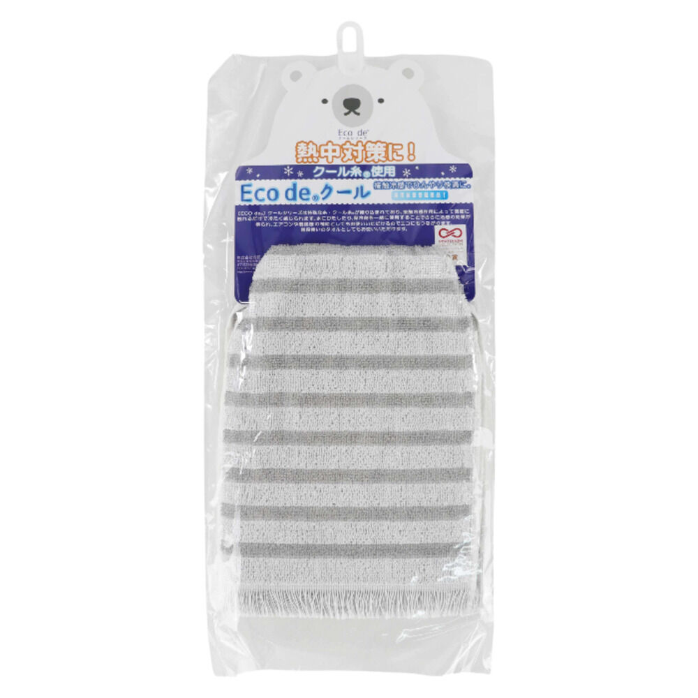 BACKYARD FAMILY「ネッククーラー 日本製 通販 クールタオル タオル マフラータオル ひんやりタオル 暑さ対策」|その他|グレー2