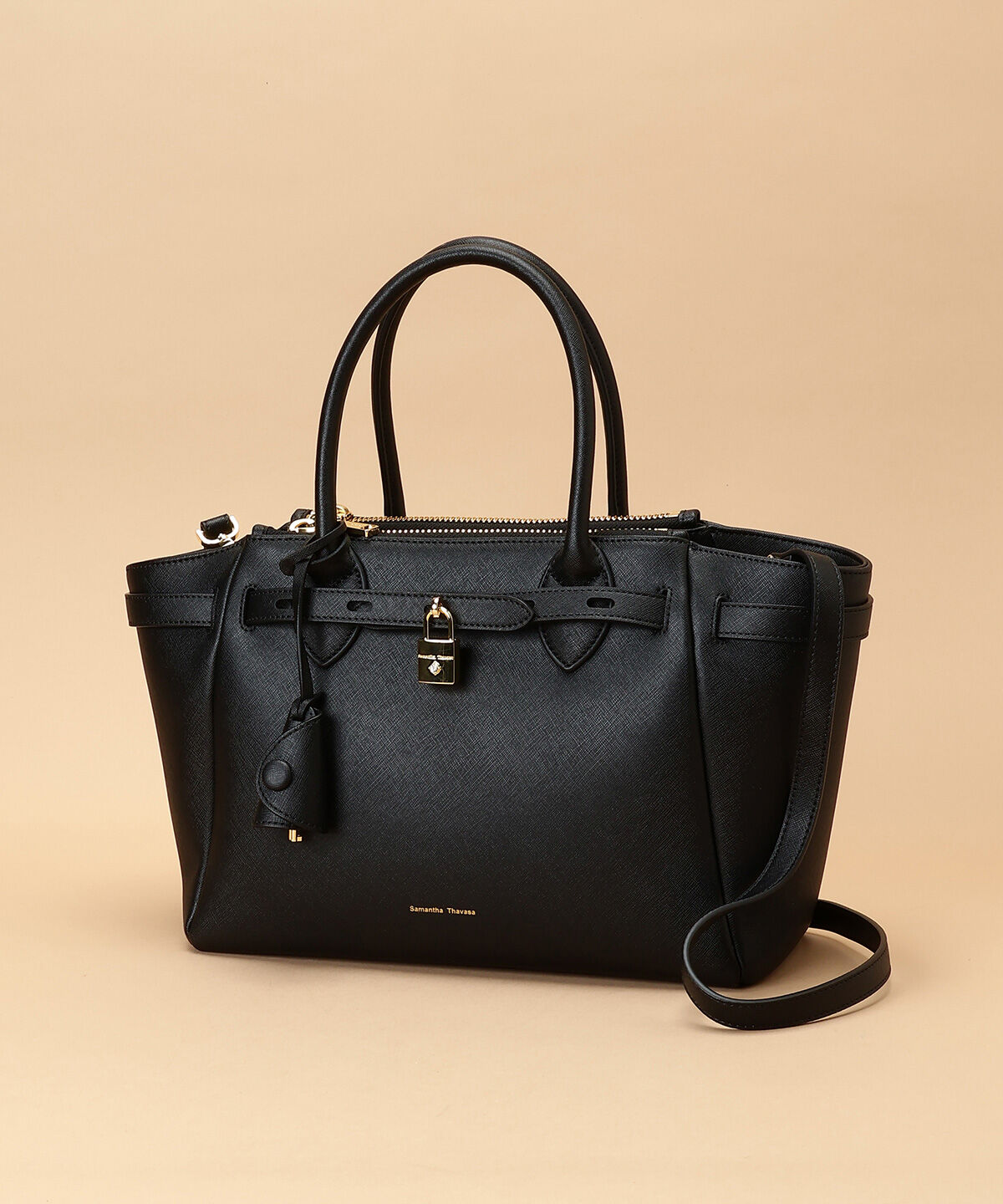 Samantha Thavasa「ベルトデザイン サマンサアゼル 大サイズ」|ハンドバッグ|