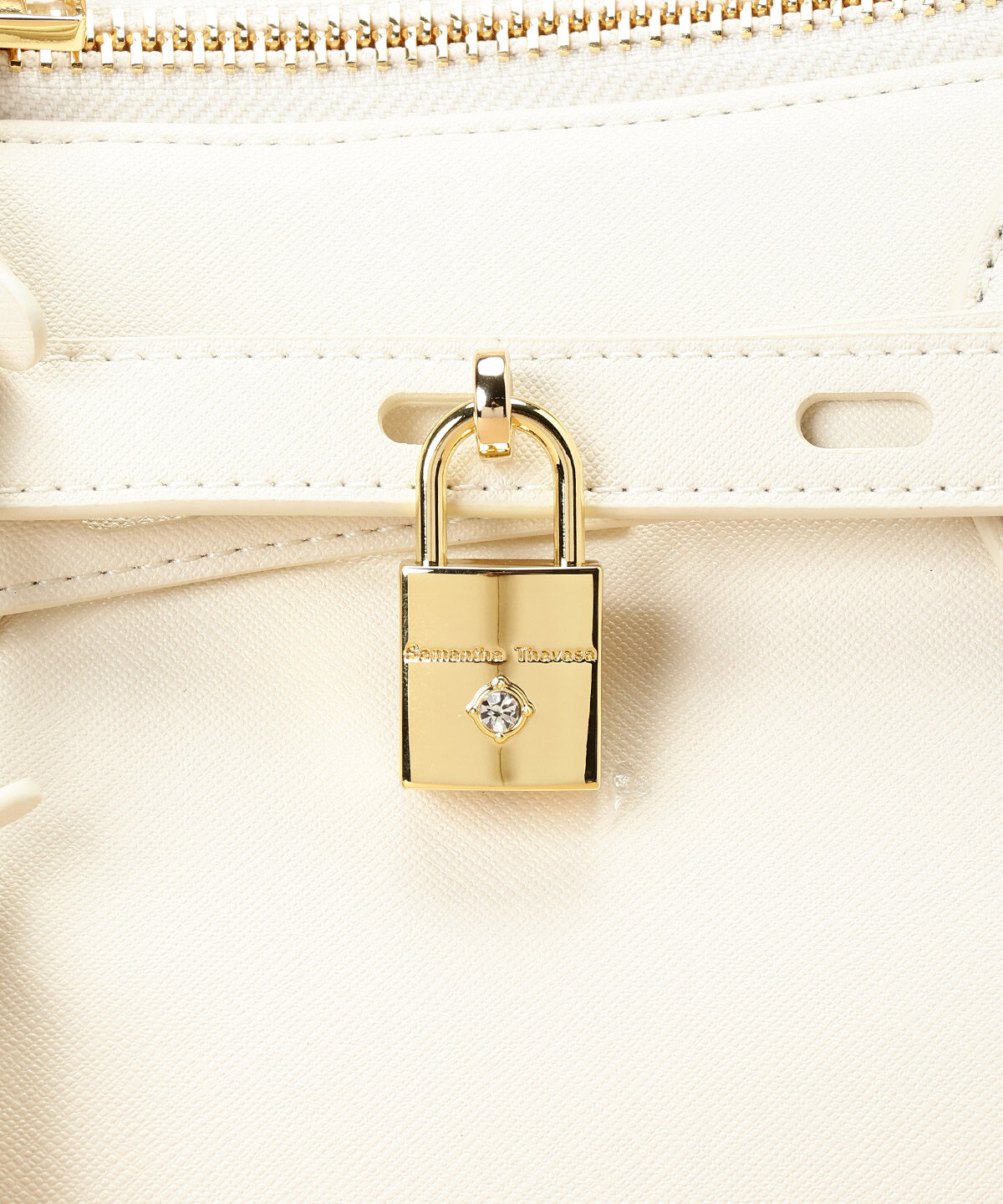 Samantha Thavasa「ベルトデザイン サマンサアゼル 大サイズ」|ハンドバッグ|