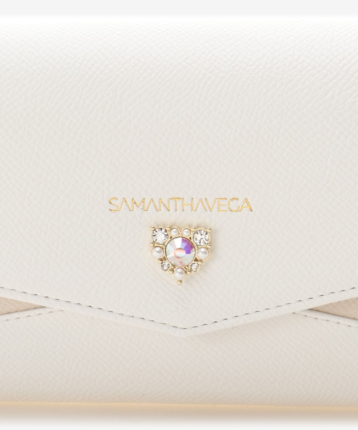Samantha Vega「ハートビジュー付き長財布」|財布|
