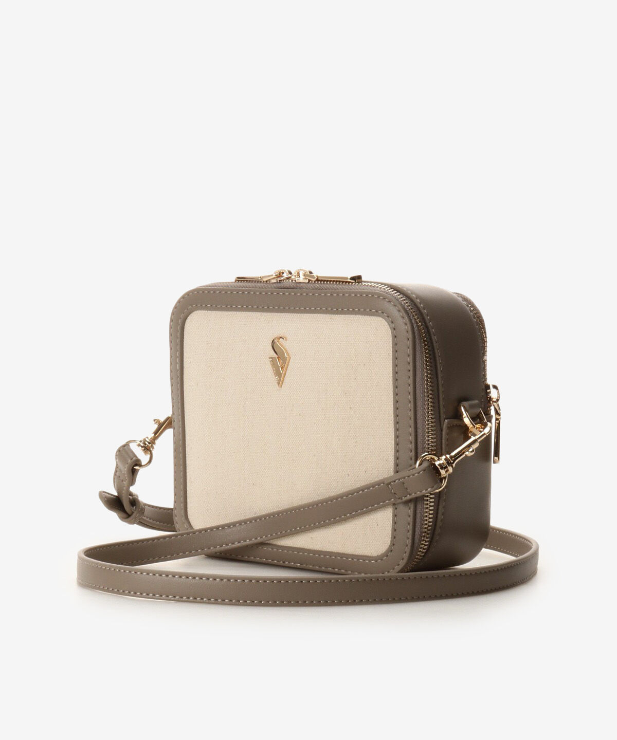 Samantha Vega「★BOX型キャンバスショルダーバッグ」|ショルダー・メッセンジャー|