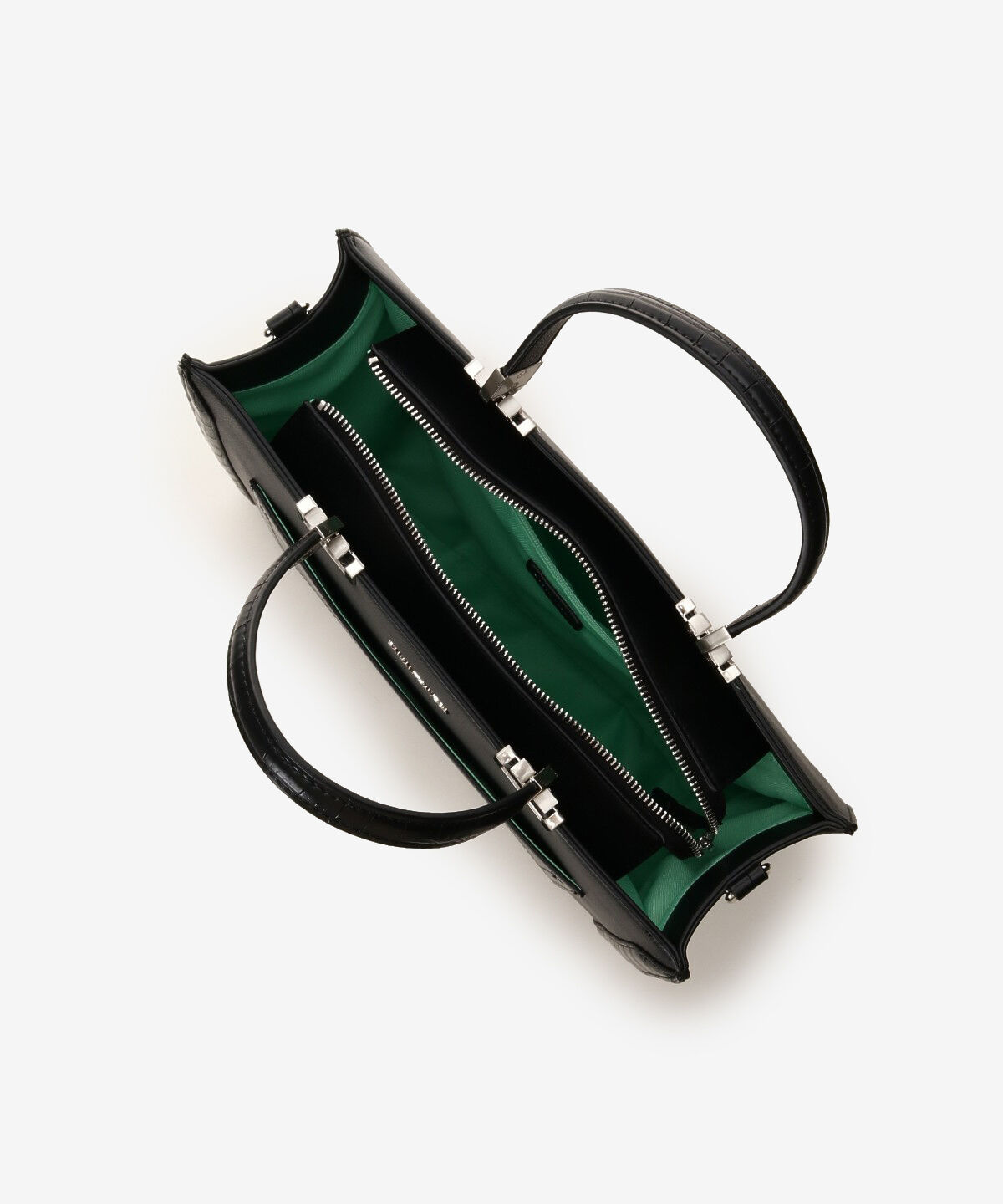 Samantha Vega「クロコ調シンプルBOXトートバッグ (大)」|トートバッグ|