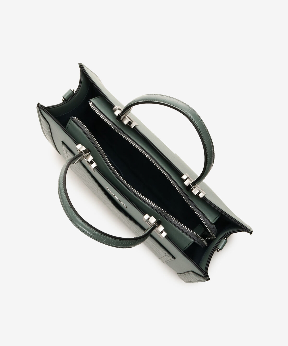 Samantha Vega「クロコ調シンプルBOXトートバッグ (大)」|トートバッグ|