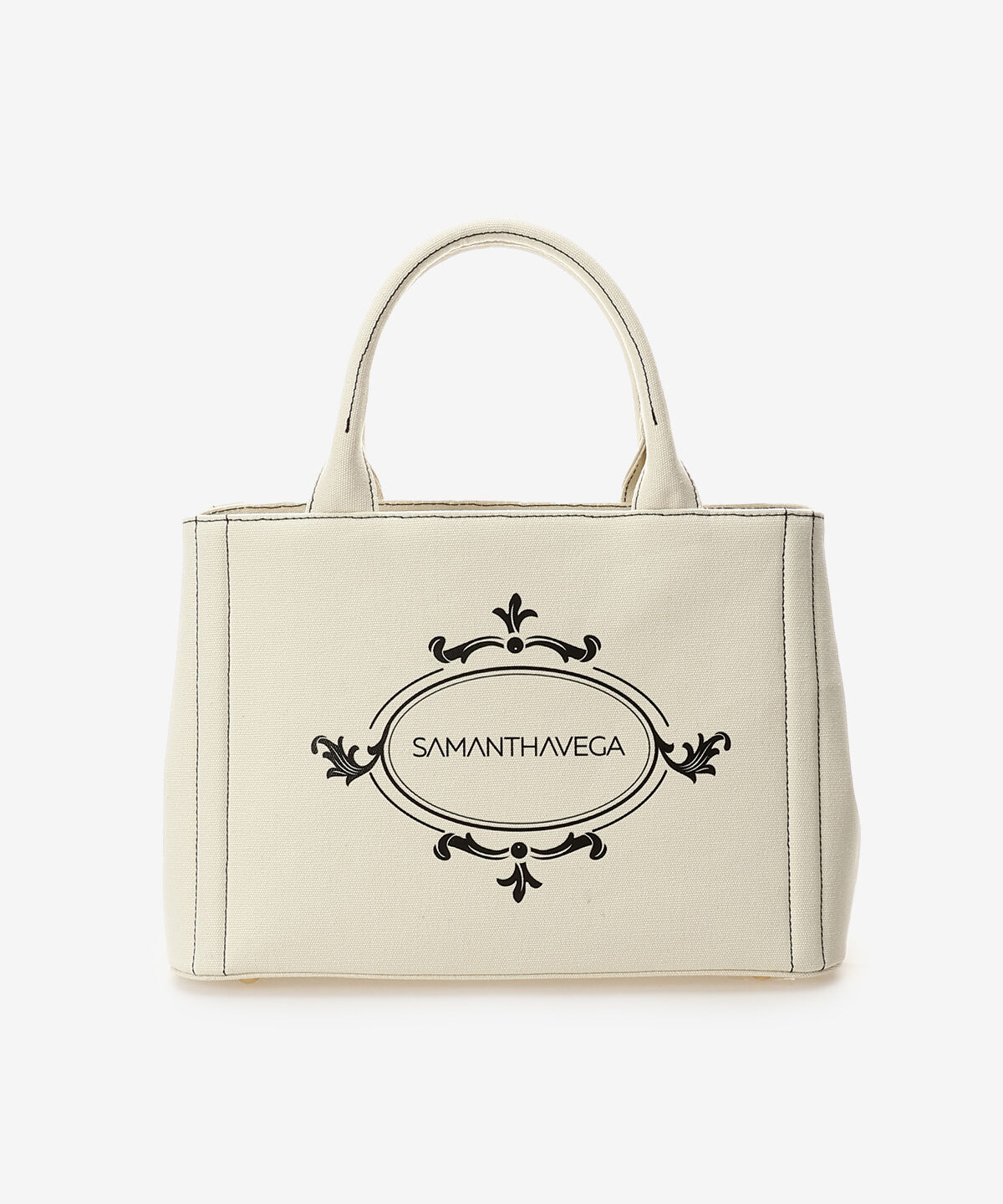 Samantha Vega「サマンサベガロゴトート」|トートバッグ|オフホワイト