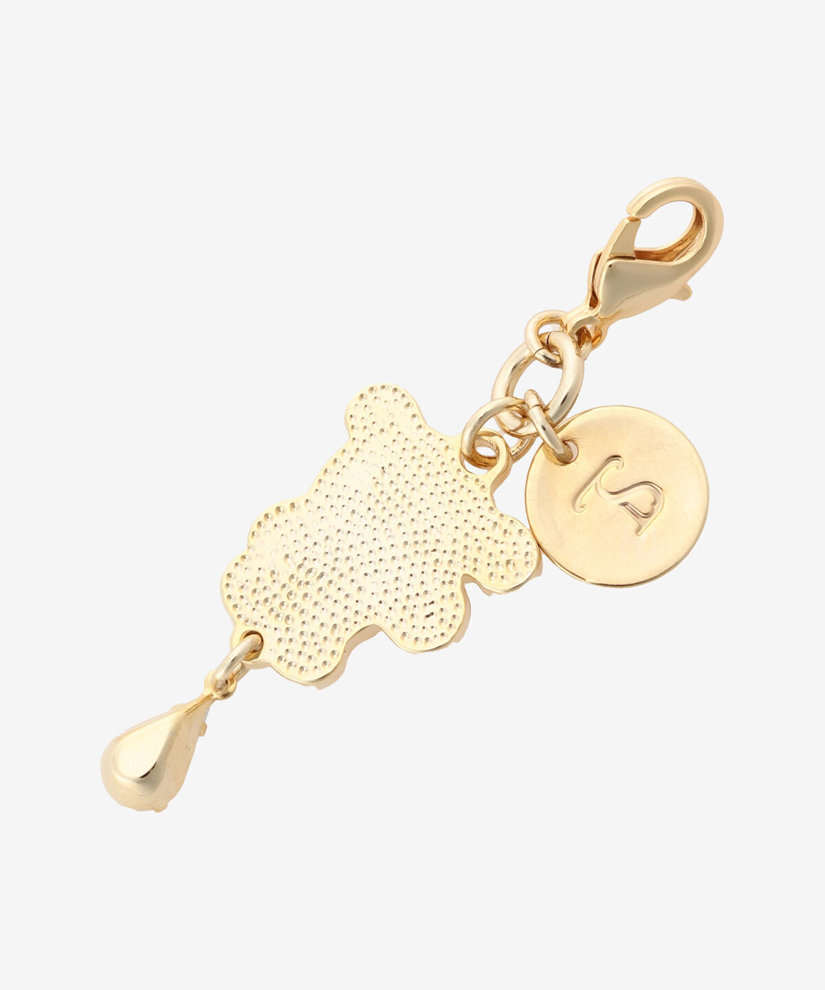 Samantha Vega「ドロップストーンイニシャルファスナーチャーム（Y）」|チャーム・キーホルダー|