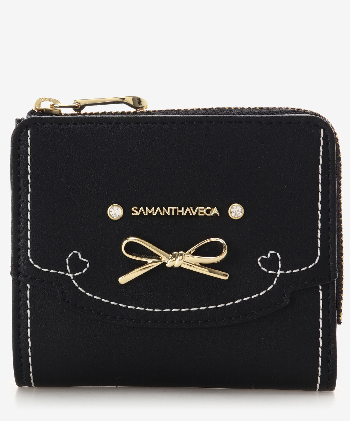 Samantha Vega「フリルリボン折財布」|財布|