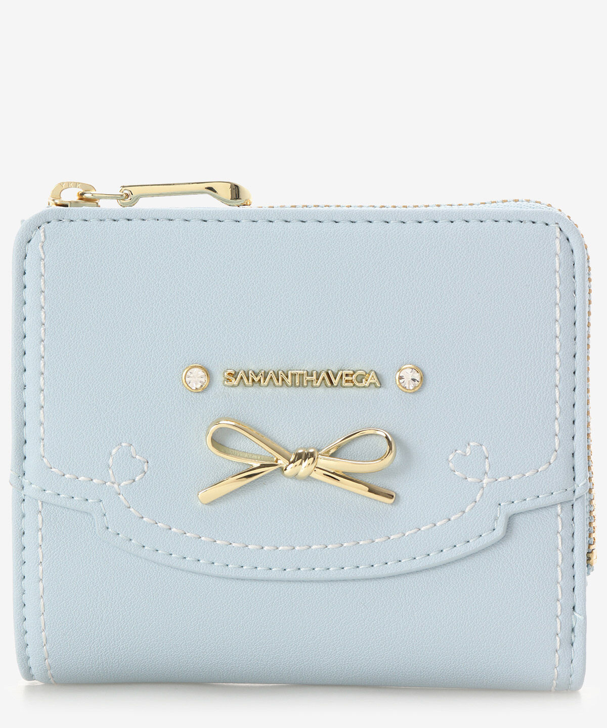 Samantha Vega「フリルリボン折財布」|財布|