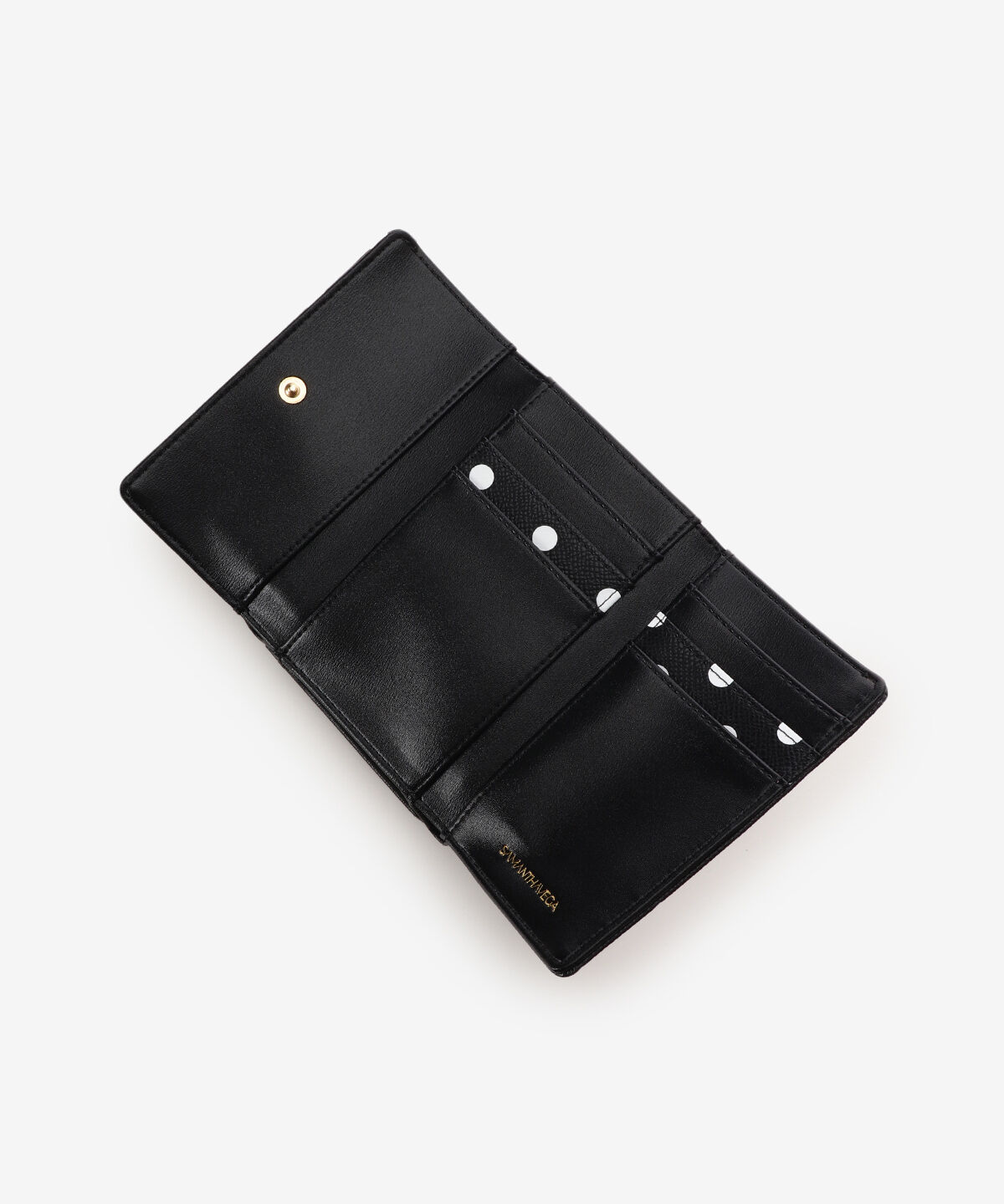 Samantha Vega「ソリッドリボンドット折財布」|財布|