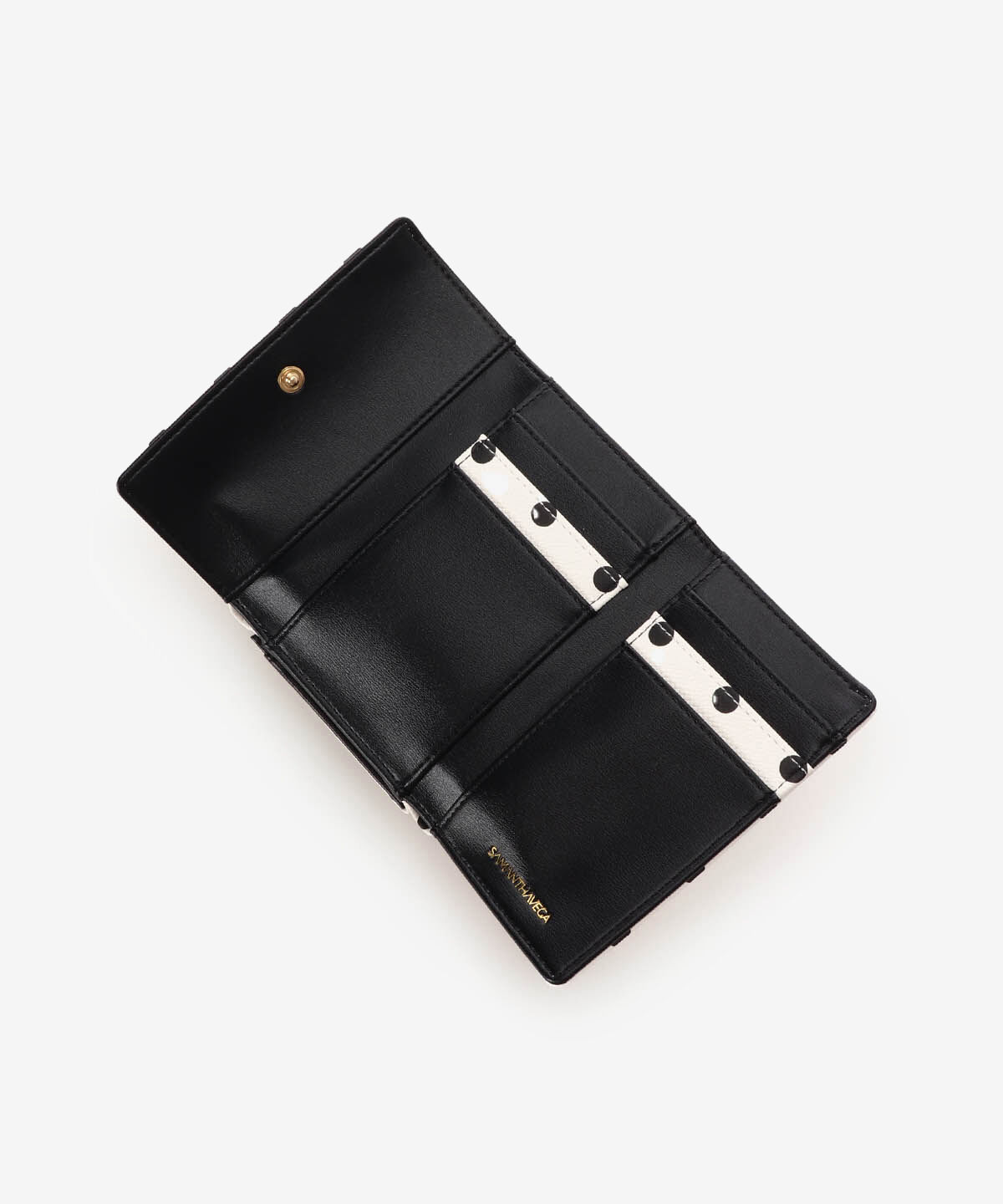 Samantha Vega「ソリッドリボンドット折財布」|財布|