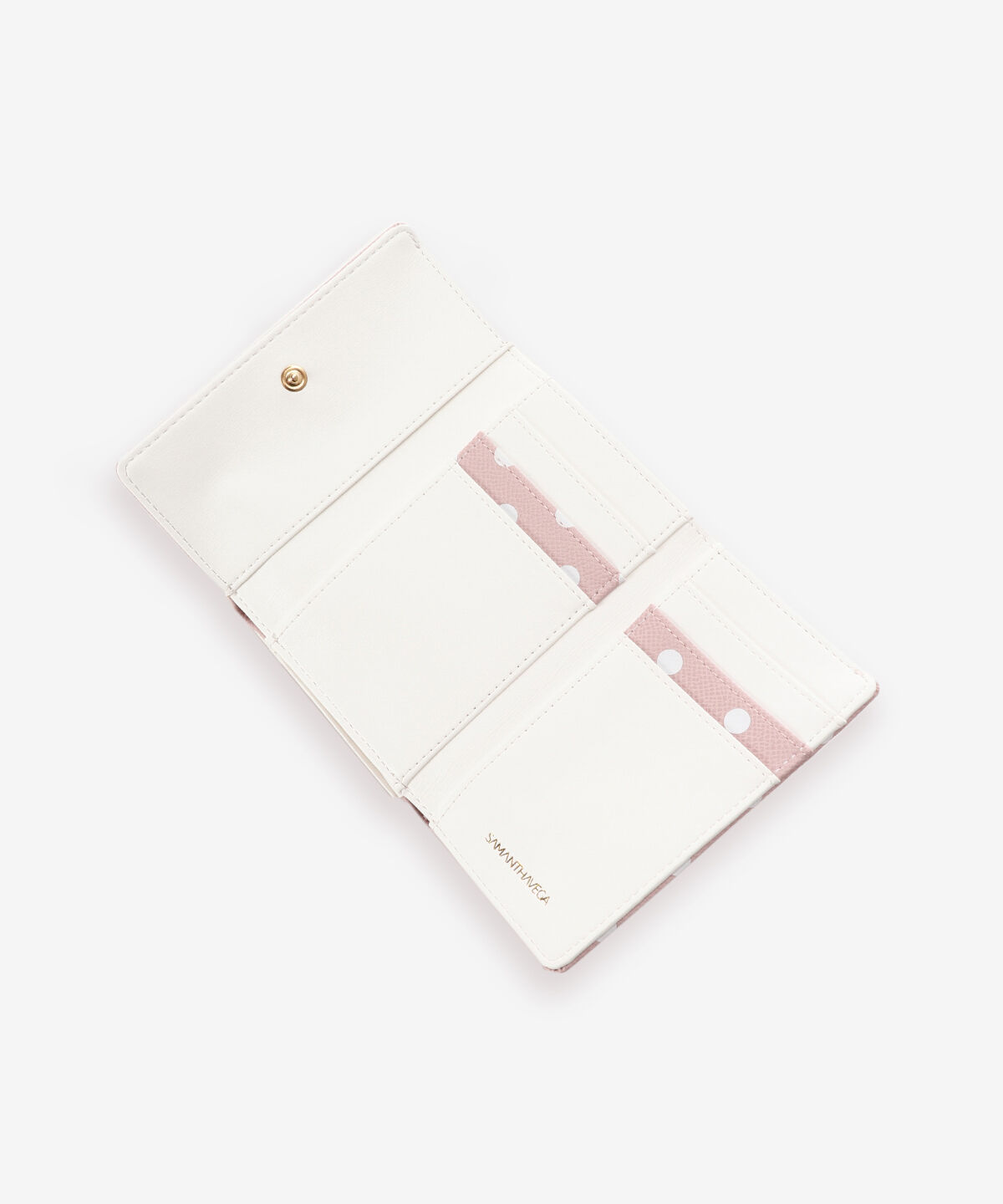 Samantha Vega「ソリッドリボンドット折財布」|財布|