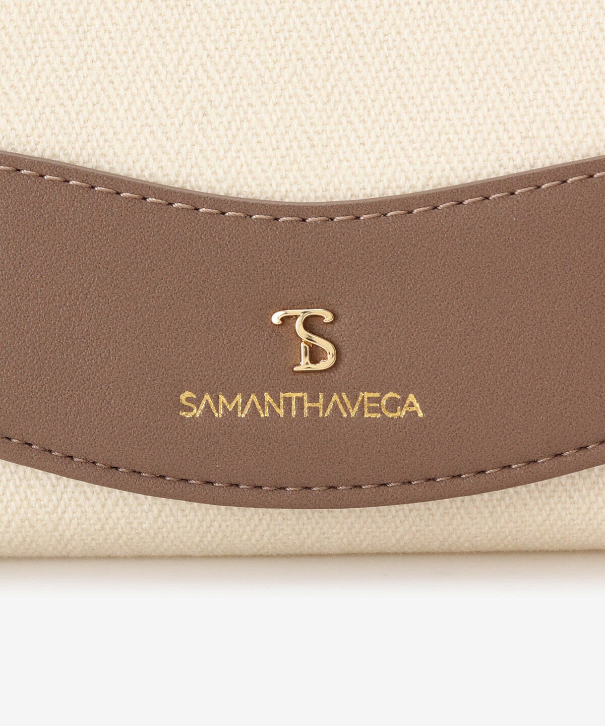 Samantha Vega「バイカラーキャンバス折財布」|財布|