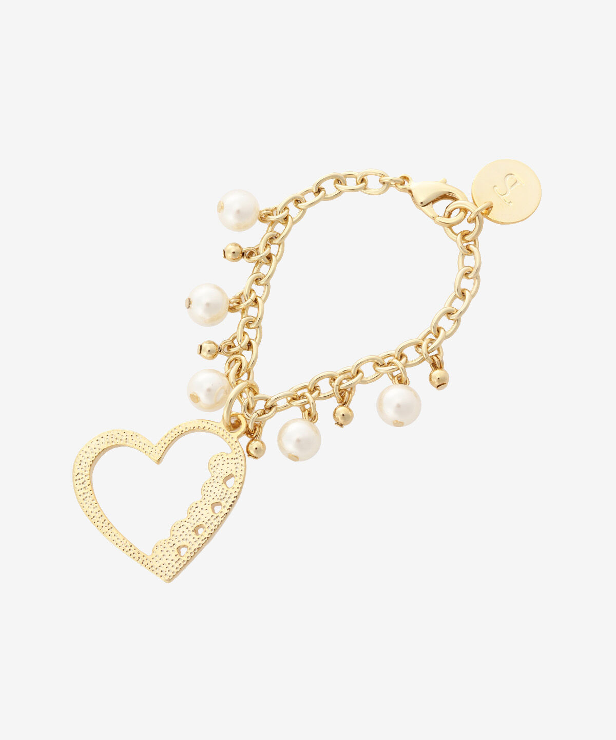Samantha Vega「パールハートバッグチャーム」|チャーム・キーホルダー|