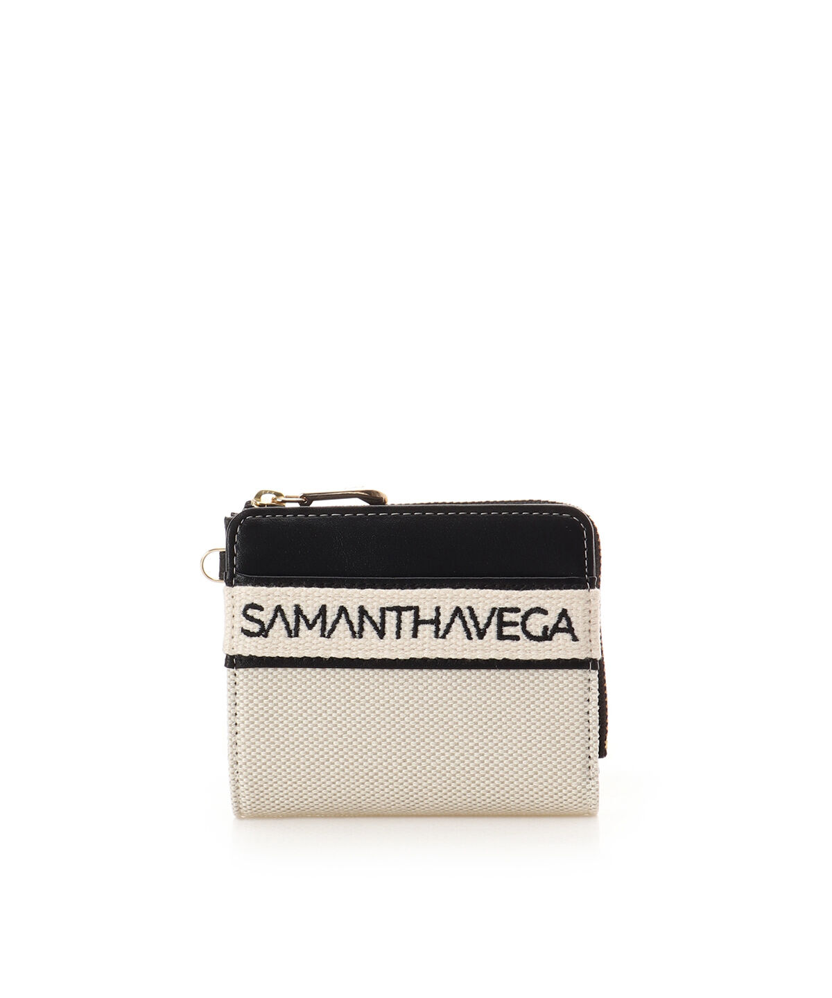 Samantha Vega「ロゴテープ折財布」|財布|オフホワイト